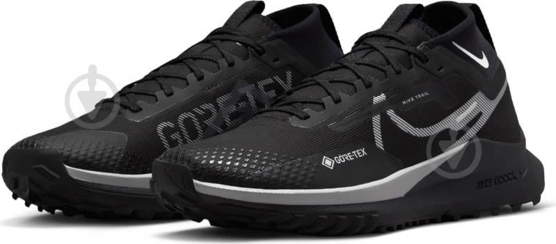 Кроссовки мужские демисезонные Nike REACT PEGASUS TRAIL 4 GORE-TEX DJ7926-001 р.49,5 черные - фото 5