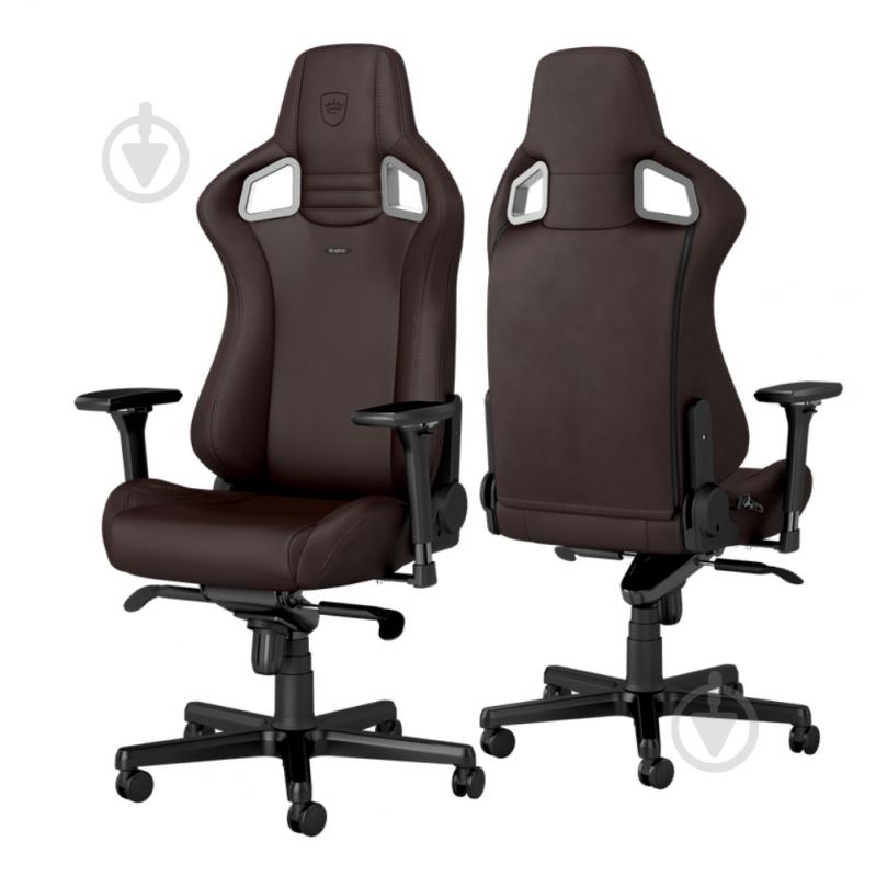 Крісло ігрове Noblechairs EPIC Java Edition коричневий - фото 3