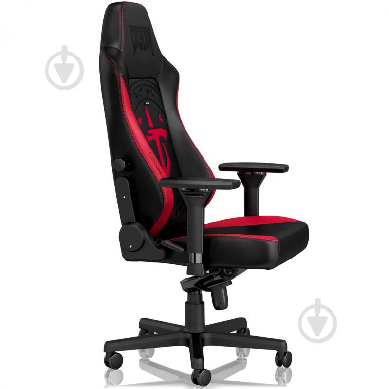 Кресло игровое Noblechairs HERO DOOM Edition черный - фото 3 Кресло игровое Noblechairs HERO DOOM Edition черный - фото 3