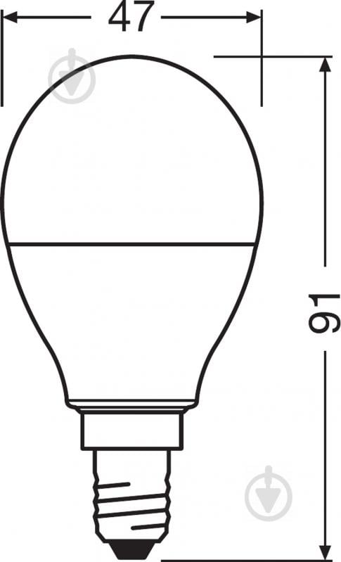 Лампа світлодіодна з пультом RGB Osram LS CLA P40 REM - фото 4