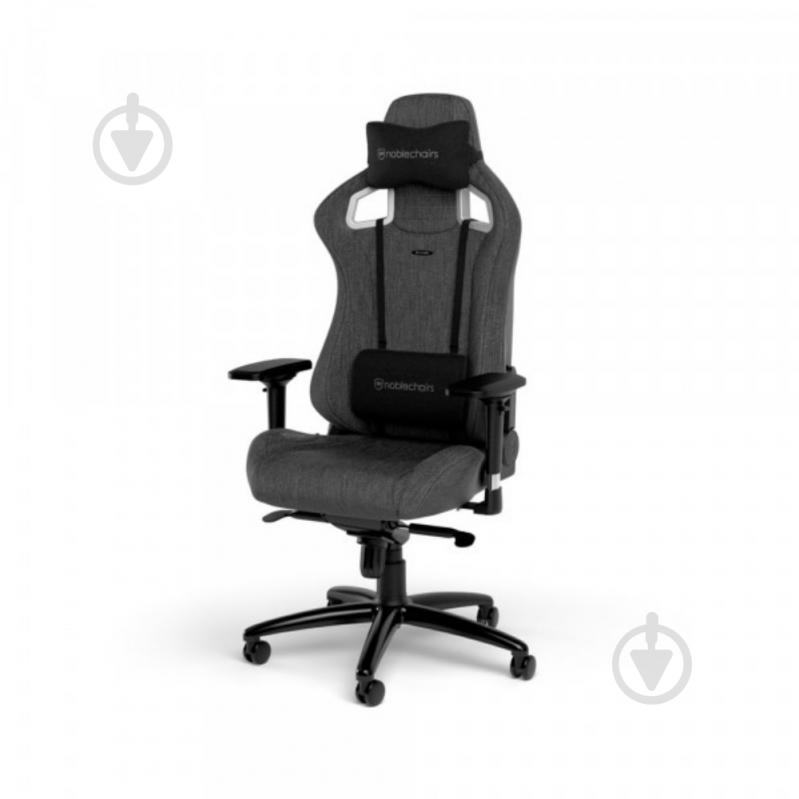 Кресло игровое Noblechairs EPIC TX Anthrazite серый - фото 3