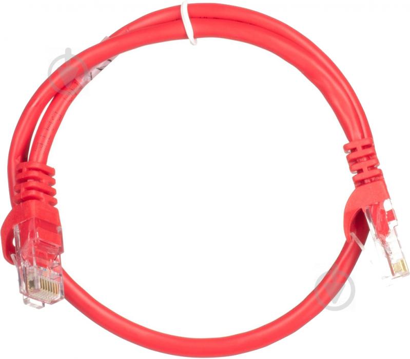 Патч-корд 2E PC5ECOP - 050RD Cat 5e / RJ45 / 26AWG 0,5 м красный - фото 2