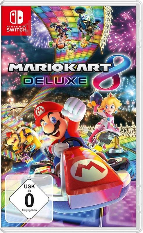 Игра NINTENDO Switch Mario Kart 8 Deluxe картридж - фото 1