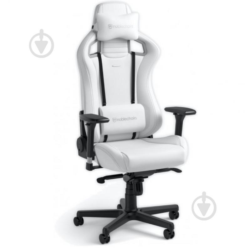 Крісло ігрове Noblechairs EPIC White Edition білий - фото 2