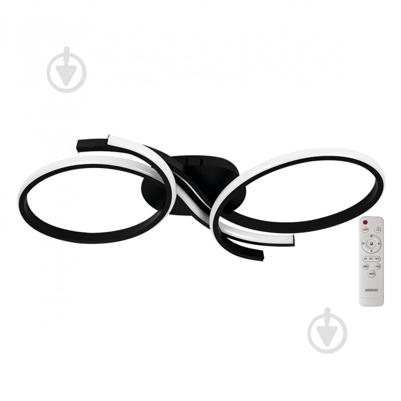 Люстра світлодіодна ARDERO AL6535-1ARD FORCE М 52 Вт чорний 80966 - фото 1