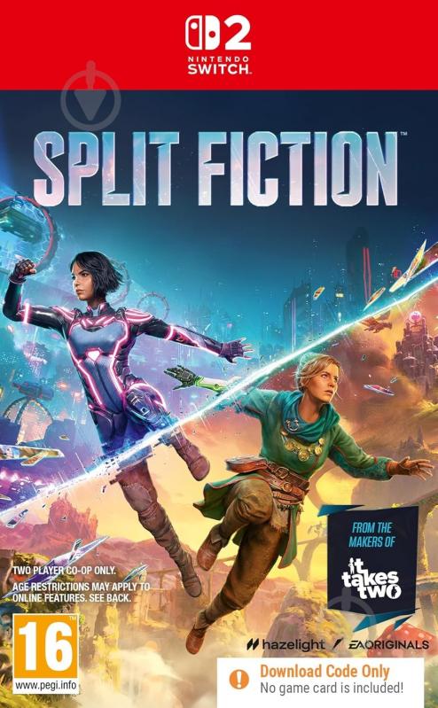 Игра NINTENDO Switch 2 Split Fiction код активации - фото 1 Игра NINTENDO Switch 2 Split Fiction код активации - фото 1