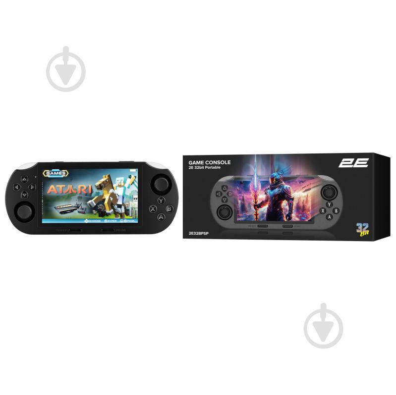 Портативная игровая приставка 2E 32bit Portable (2E32BPSP) black - фото 8