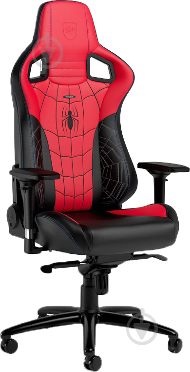 Кресло игровое Noblechairs EPIC Spider-Man Edition черно-красный - фото 1