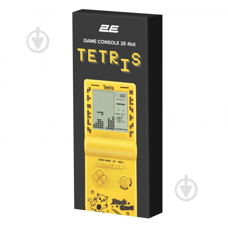 Игровая консоль 2E 4bit Tetris 2E4BPBG yellow - фото 8