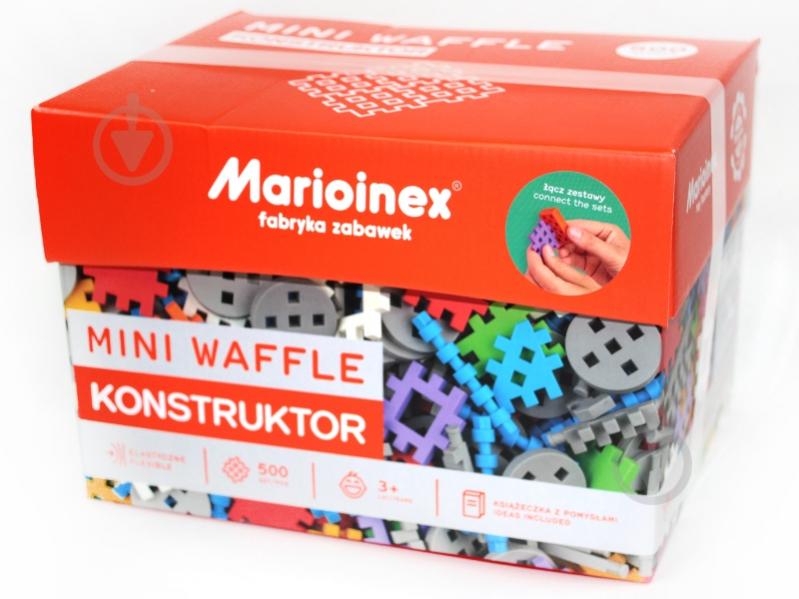 Конструктор Marioinex Mini Waffle №1 500 деталей 438968 - фото 1