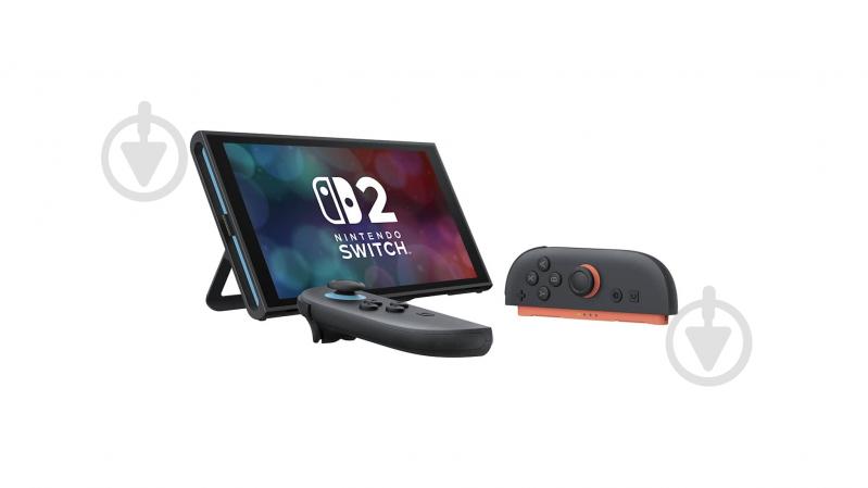 Портативна ігрова приставка NINTENDO Switch 2 Black Mario Kart World Bundle black - фото 13