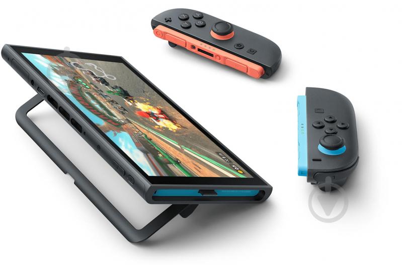 Портативна ігрова приставка NINTENDO Switch 2 Black Mario Kart World Bundle black - фото 15