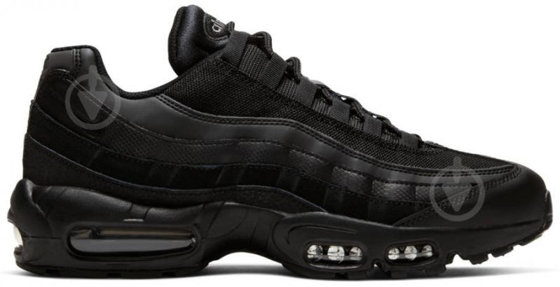 Кросівки чоловічі демісезонні Nike AIR MAX 95 ESSENTIAL CI3705-001 р.45 чорні - фото 1