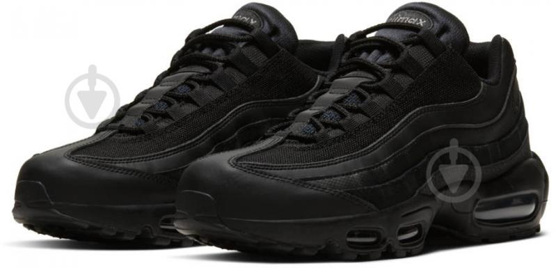 Кросівки чоловічі демісезонні Nike AIR MAX 95 ESSENTIAL CI3705-001 р.45 чорні - фото 5