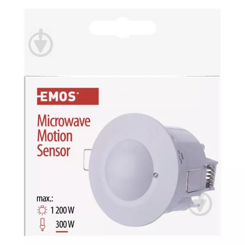 Датчик движения Emos микроволновой IP20 1200W G1190 - фото 5