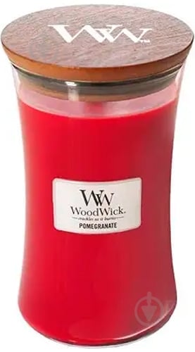 Свічка ароматична Woodwick Large Pomegranate 609 г - фото 1