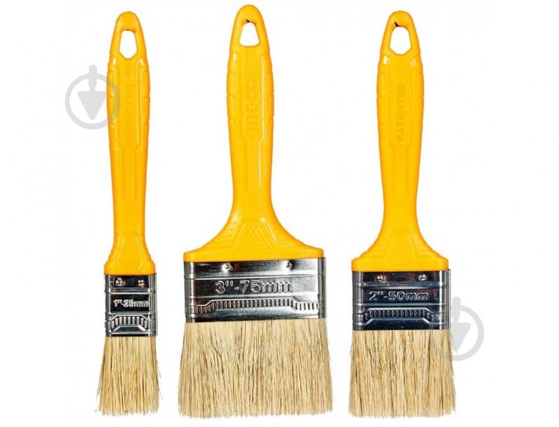 Набор кистей INGCO 3 шт. 25 мм Super Select - фото 1 Набор кистей INGCO 3 шт. 25 мм Super Select - фото 1