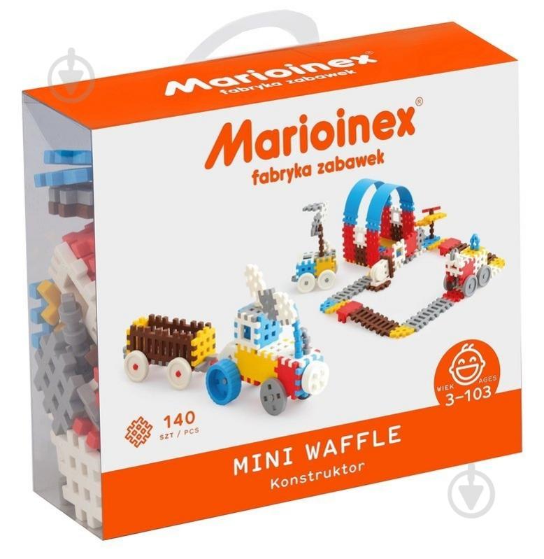Конструктор Marioinex Mini Waffle №4 140 деталей 438963 - фото 1 Конструктор Marioinex Mini Waffle №4 140 деталей 438963 - фото 1