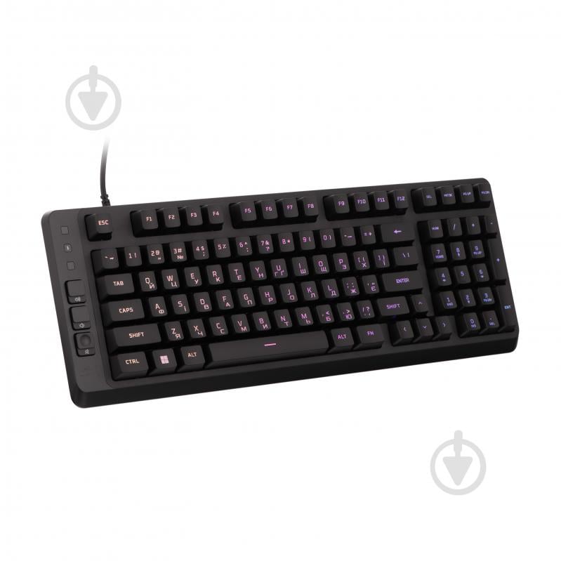 Клавиатура HyperX Eve 1800 USB RGB (B7JE0AA) black - фото 3 Клавиатура HyperX Eve 1800 USB RGB (B7JE0AA) black - фото 3