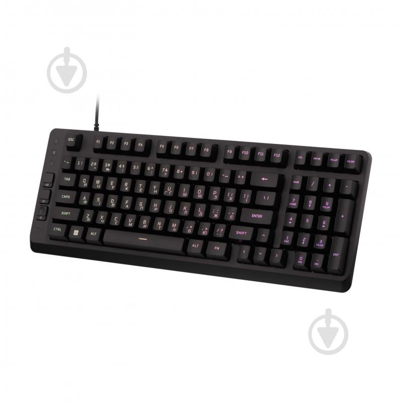 Клавиатура HyperX Eve 1800 USB RGB (B7JE0AA) black - фото 4 Клавиатура HyperX Eve 1800 USB RGB (B7JE0AA) black - фото 4