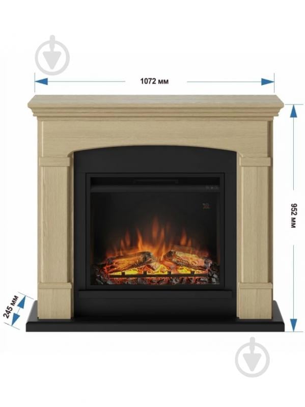 Каминокомплект Tagu Helmi дуб - фото 3