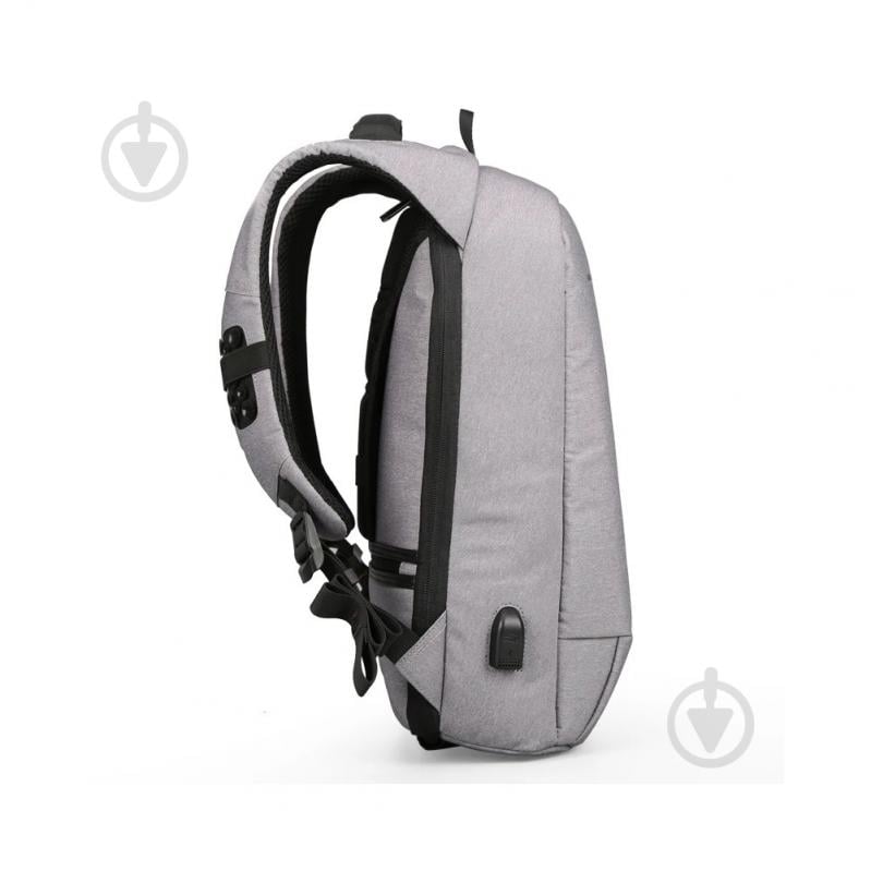 Рюкзак для ноутбука Kingsons Laptop backpack 13.3" light grey (KS3149W-D13L) - фото 3