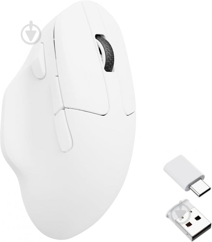 Мышка беспроводная Keychron M7 white (M7-A3) - фото 7