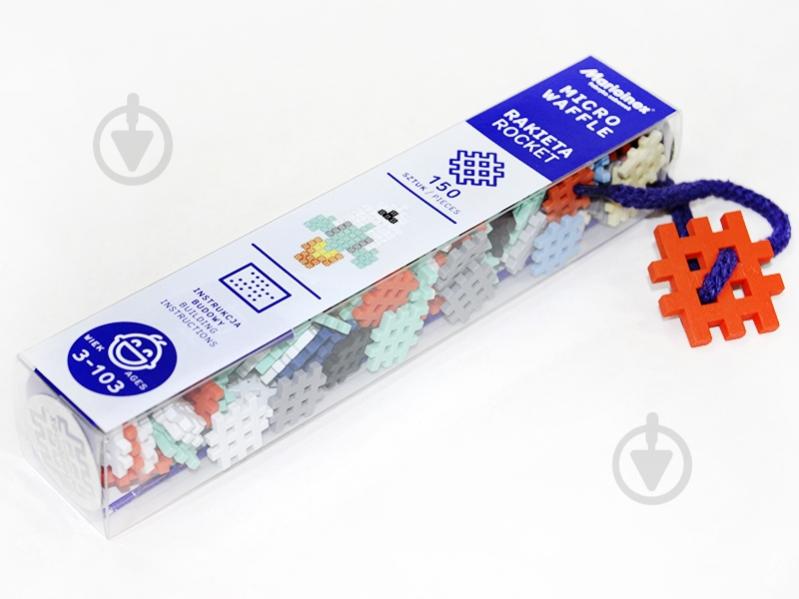 Конструктор Marioinex Miсro Waffle Rocket 150 деталей 438991 - фото 1 Конструктор Marioinex Miсro Waffle Rocket 150 деталей 438991 - фото 1