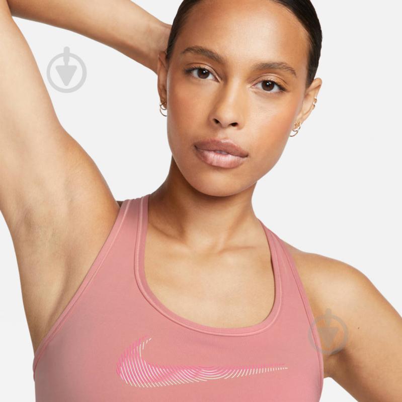 Бра Nike W NK DF SWSH PDED HBR BRA FB4124-618 р.XL рожевий - фото 6