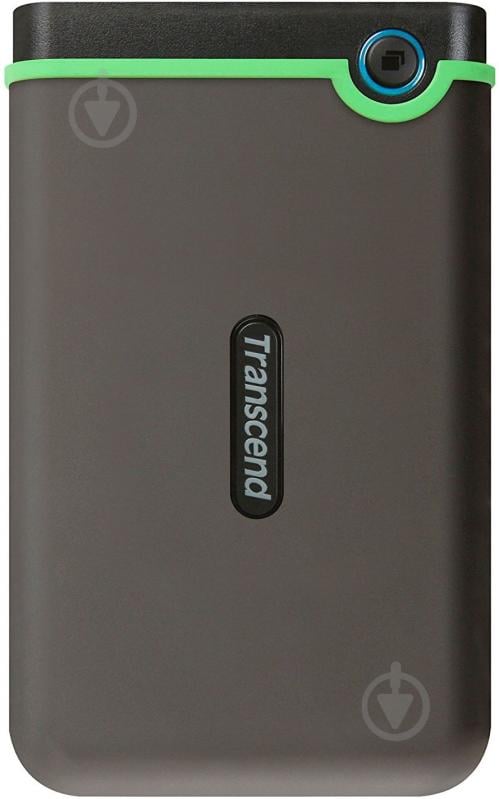 Зовнішній жорсткий диск Transcend StoreJet 2 ТБ 2,5" USB 3.0 (TS2TSJ25M3S) grey - фото 2