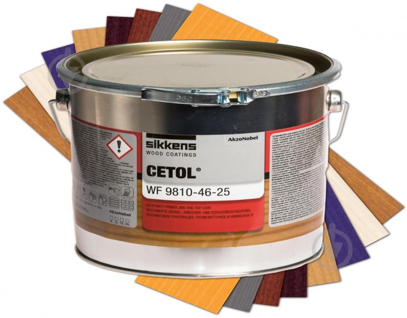 Лак-грунт Sikkens полуглянец WF9810-46-25 J010T орех 1 л - фото 2