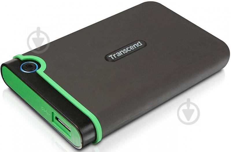 Внешний жесткий диск Transcend StoreJet 500 ГБ 2,5" USB 3.0 (TS500GSJ25M3S) grey - фото 1