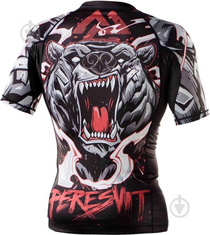 Футболка Peresvit Battle Bear Short Sleeve Rash Guard 501218-846 р.2XL чорний - фото 3