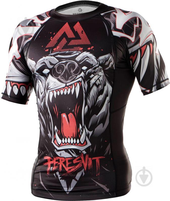 Футболка Peresvit Battle Bear Short Sleeve Rash Guard 501218-846 р.2XL чорний - фото 2