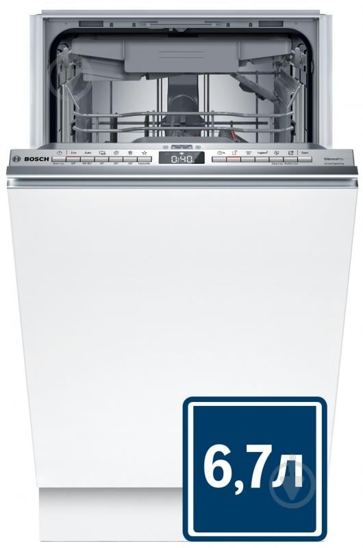 Встраиваемая посудомоечная машина Bosch SPV6EMX65Q - фото 1