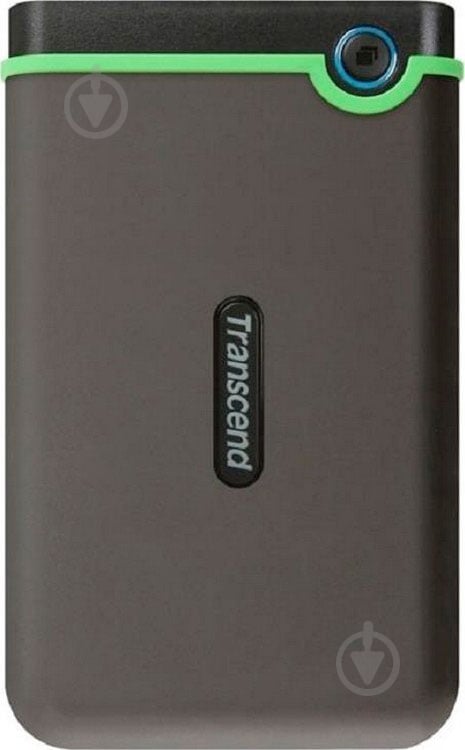 Зовнішній жорсткий диск Transcend StoreJet 1 ТБ 2,5" USB 3.0 (TS1TSJ25M3S) grey - фото 2