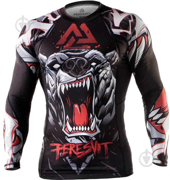 Футболка Peresvit Battle Bear Rash Guard 501219-846 р.M чорний - фото 3