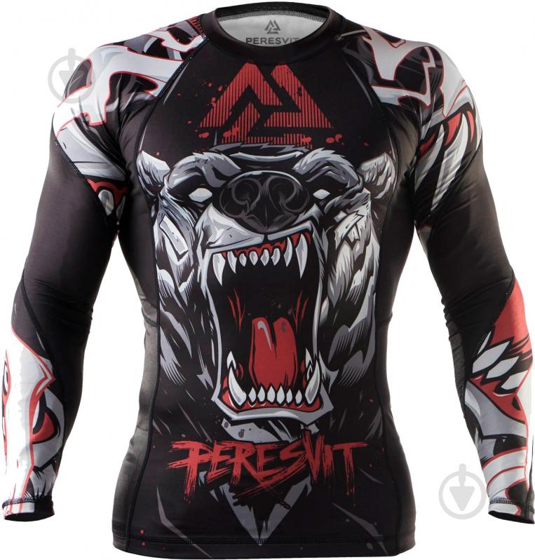 Футболка Peresvit Battle Bear Rash Guard 501219-846 р.M чорний - фото 1