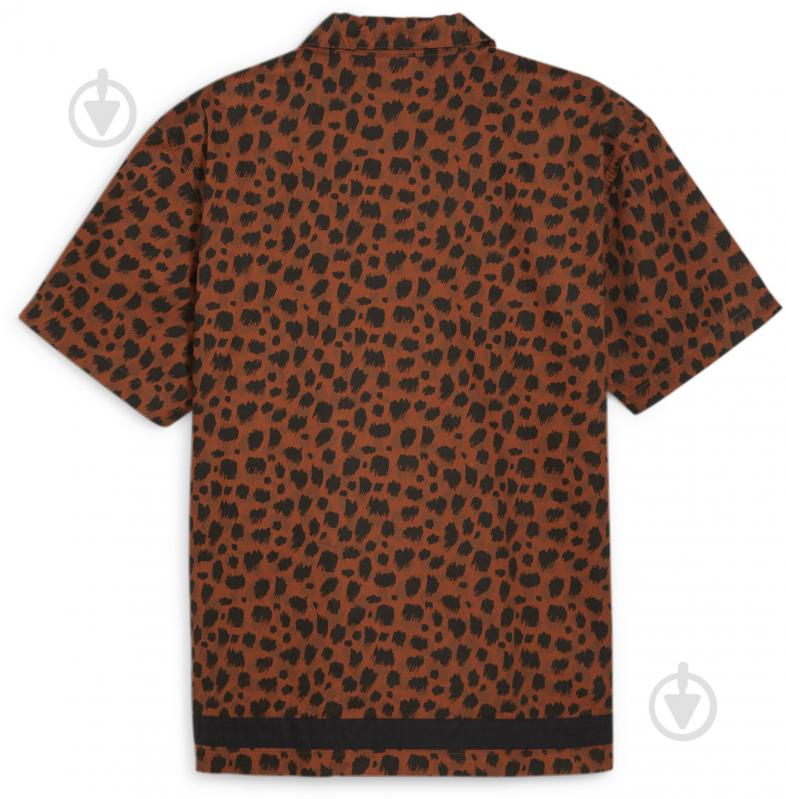 Рубашка Puma DOWNTOWN KITTEN SHIRT WV 62437381 р. M коричневый - фото 2