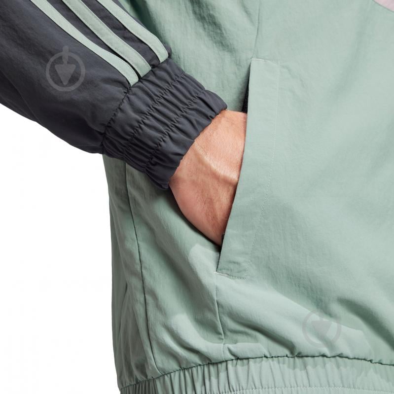 Джемпер Adidas REAL SZN TT IT3773 р.3XL зеленый - фото 4