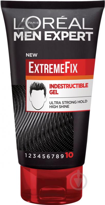 Гель L'Oreal Paris ExtremeFix для сильної фіксації волосся 150 мл - фото 1