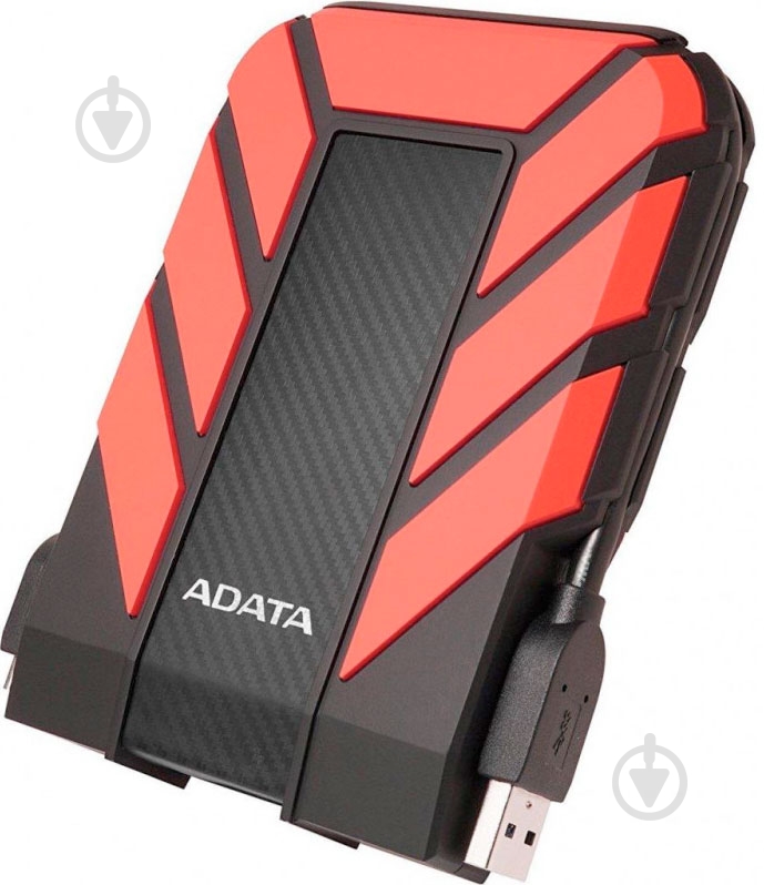 Зовнішній жорсткий диск ADATA HD710 Pro Durable 1 ТБ 2,5" USB 3.0 (AHD710P-1TU31-CRD) red - фото 2