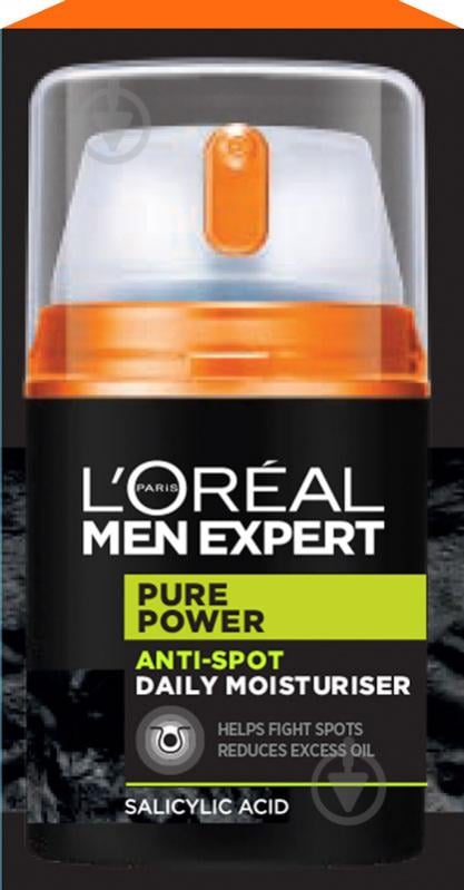 Крем для обличчя день-ніч L'Oreal Paris Men Expert Pure Power 50 мл - фото 3