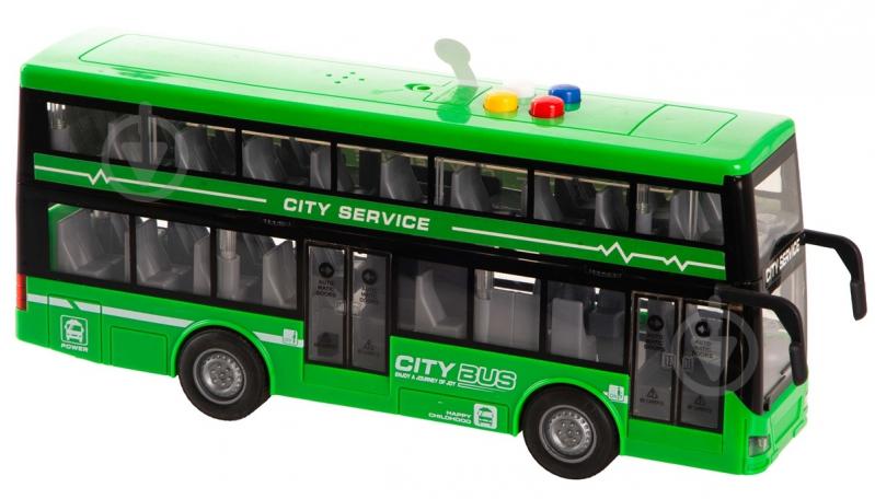 Автобус DIY TOYS Инерционный двухэтажный со звуковыми и световыми эффектами в ассортименте CJ-4023760 - фото 2 Автобус DIY TOYS Инерционный двухэтажный со звуковыми и световыми эффектами в ассортименте CJ-4023760 - фото 2