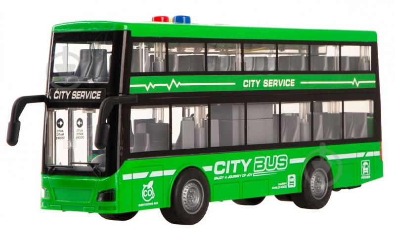 Автобус DIY TOYS Инерционный двухэтажный со звуковыми и световыми эффектами в ассортименте CJ-4023760 - фото 3 Автобус DIY TOYS Инерционный двухэтажный со звуковыми и световыми эффектами в ассортименте CJ-4023760 - фото 3