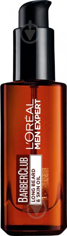 Олія L'Oreal Paris Men Expert Barber Club для довгої бороди 30 мл - фото 1