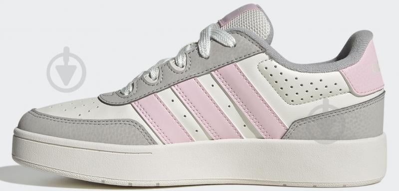 Кроссовки для девочек Adidas BREAKBASE J KJ9590 р.35 1/2 серые - фото 4