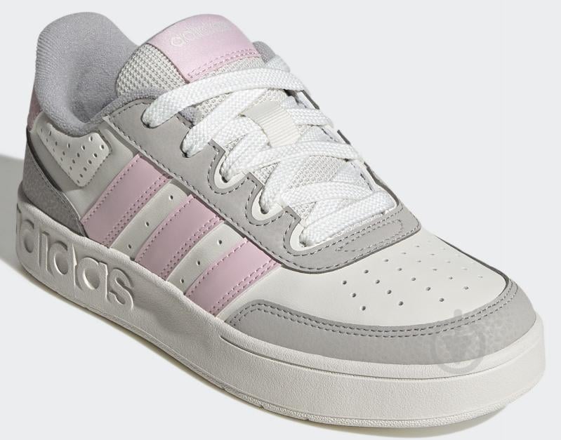 Кроссовки для девочек Adidas BREAKBASE J KJ9590 р.35 1/2 серые - фото 6