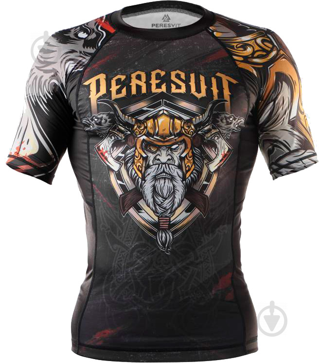 Футболка Peresvit Odin Blessing Short Sleeve Rash Guard 501218-110 р.M черный - фото 3