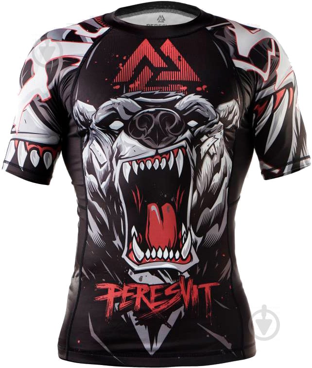 Футболка Peresvit Battle Bear Short Sleeve Rash Guard 501218-846 р.L чорний - фото 3